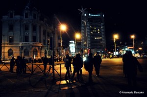 protest la piata universitatii