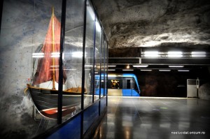 Fridhemsplan subway station in Stockholm - Blekinge style