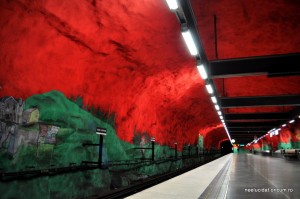 Solna Centrum - Stockholm Tunnelbana